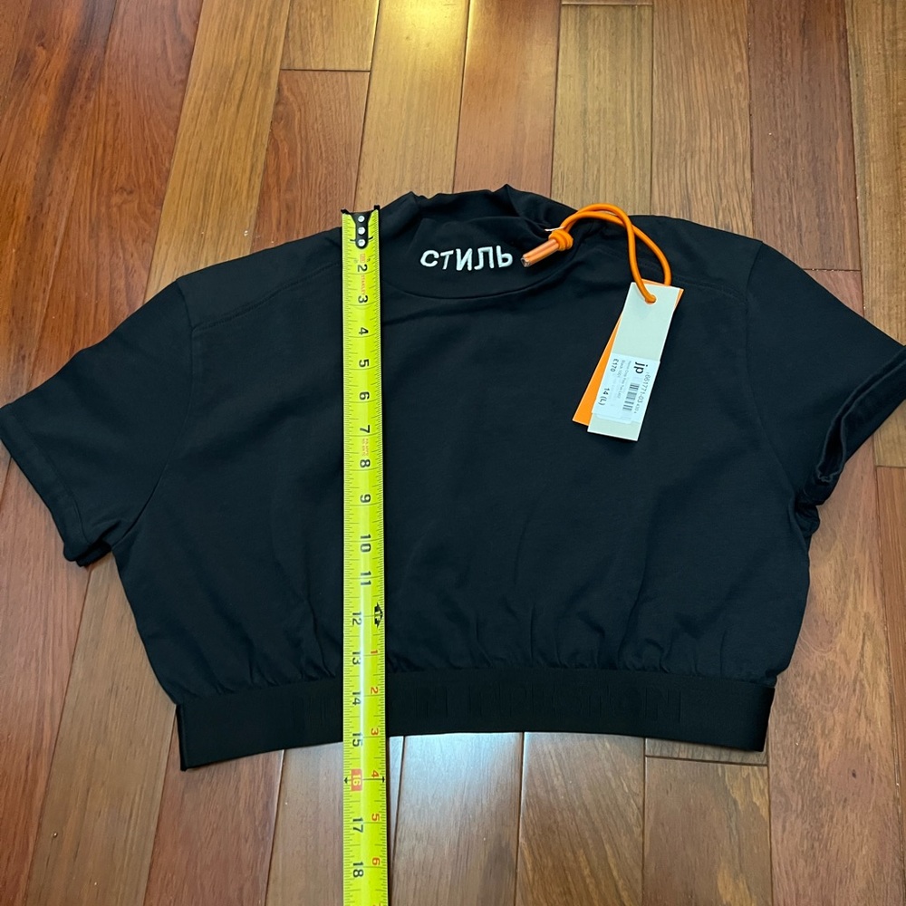 HERON PRESTON CROPPED T-SHIRT